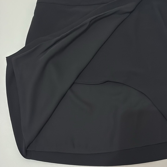 Lauren Ralph Lauren Faux Wrap Skirt Black Size 10 - Picture 5 of 8
